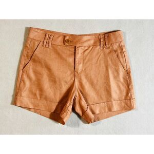 Level 99 Anthropologie Linen Blend Shorts Size 26-O Pink Beach Preppy Pastel